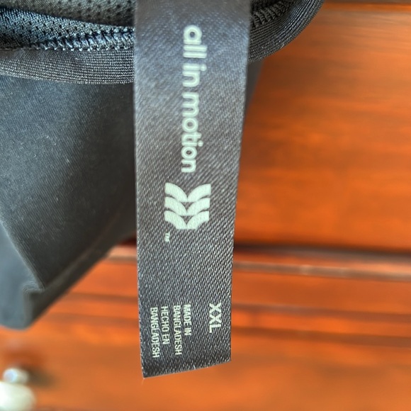 All In Motion Racerback Sports Bra-XXL - Picture 3 of 3